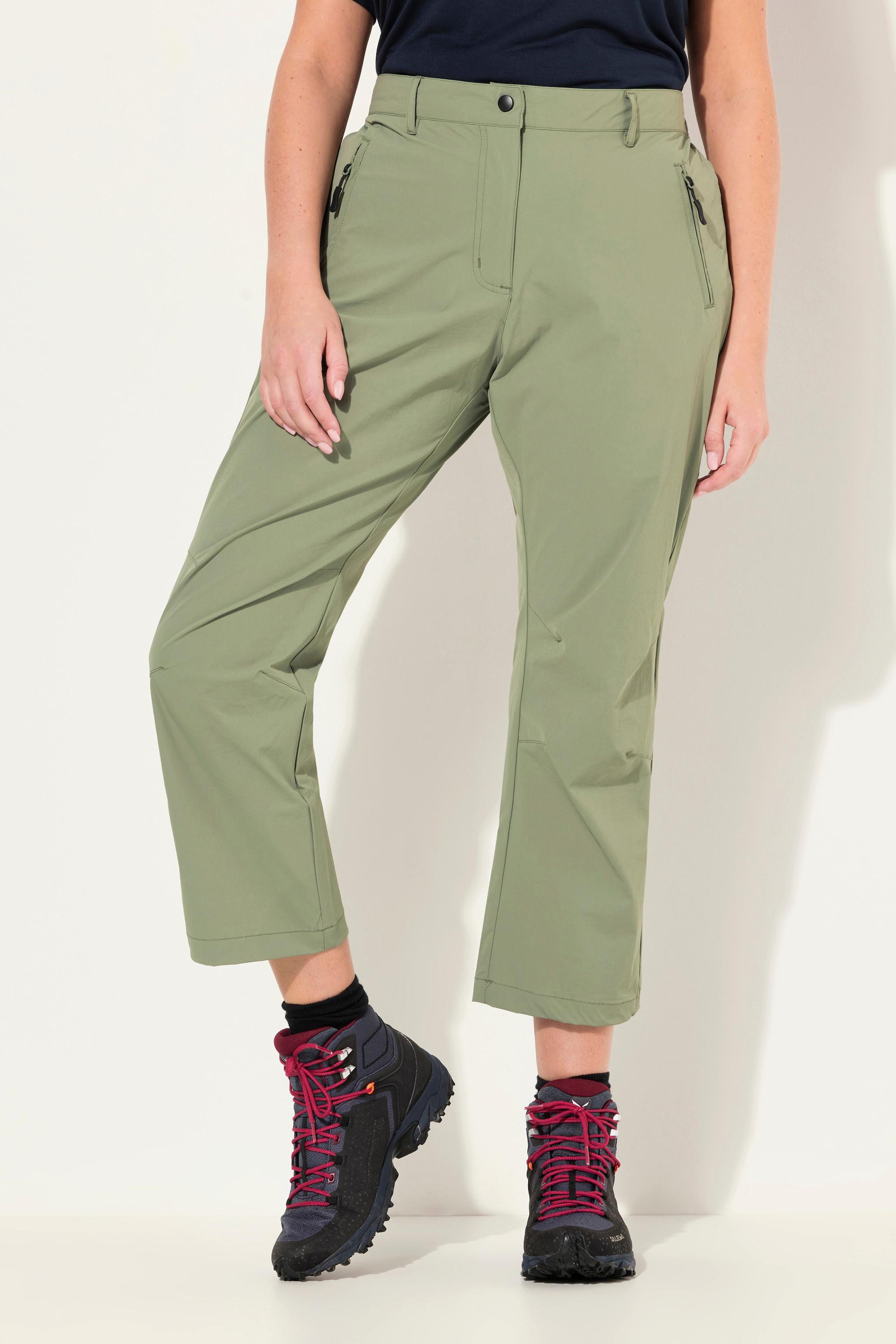 Ulla Popken  Pantalon technique 7/8, séchage rapide, taille confortable 