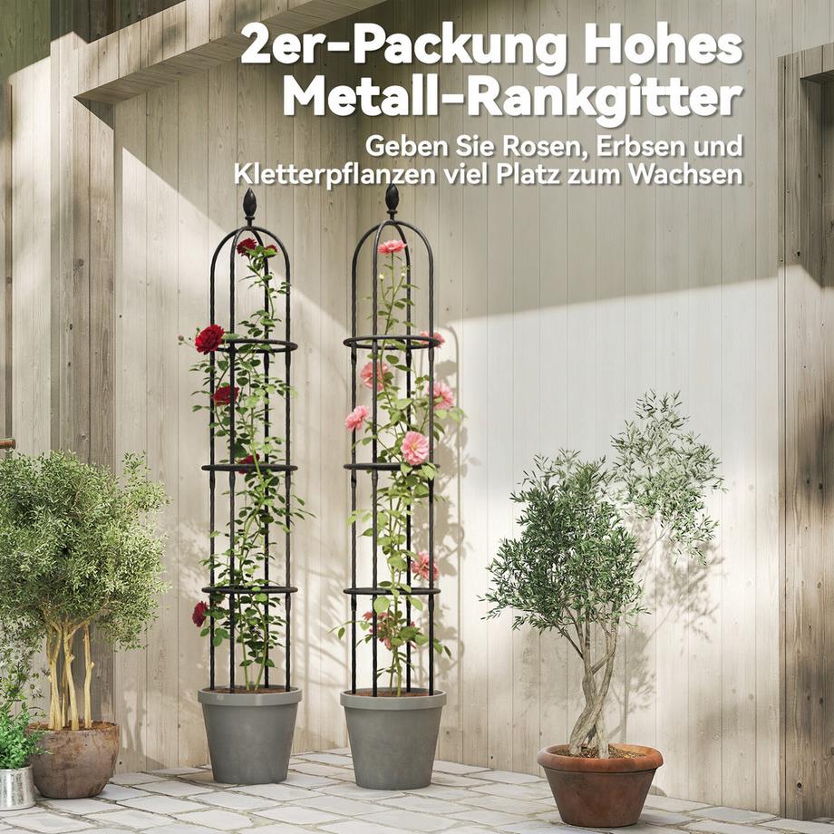 Outsunny Gartenobelisk  