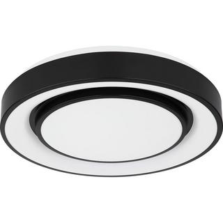 mutoni Lampada da soffitto Sully in metallo nero LED  