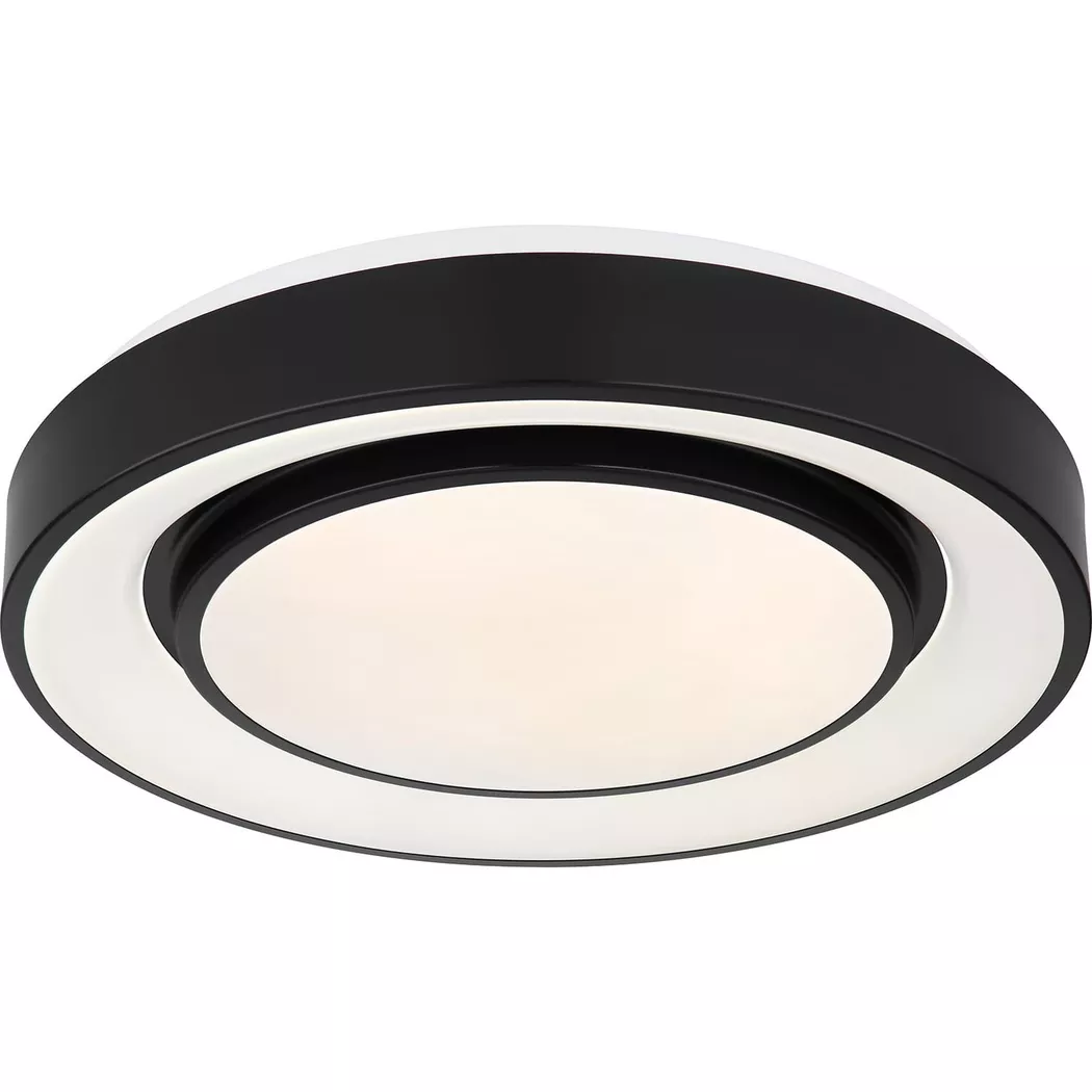 mutoni – Deckenleuchte Sully Metall LED, One Size, Schwarz