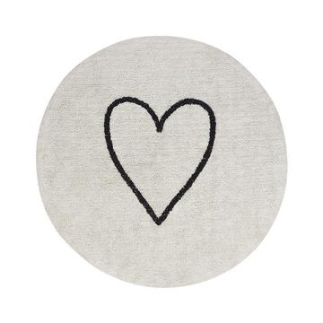 Tapis en Coton Moderne HEART