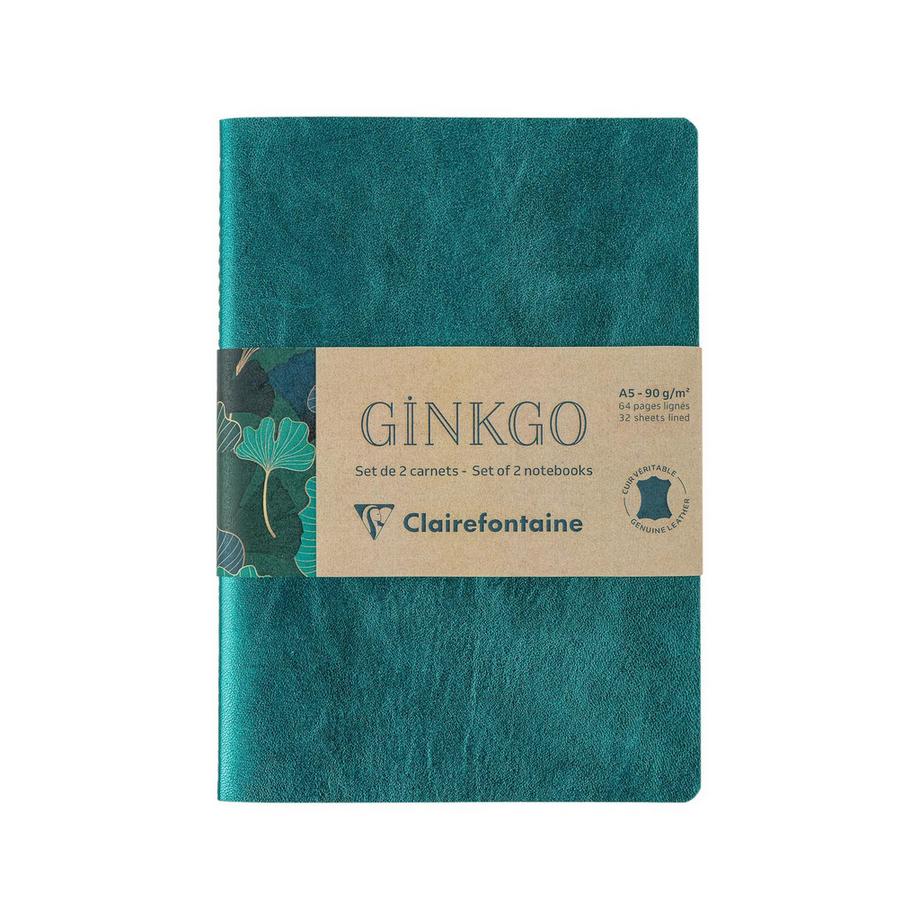 Clairefontaine Ginkgo Set 2 Notizhefte  