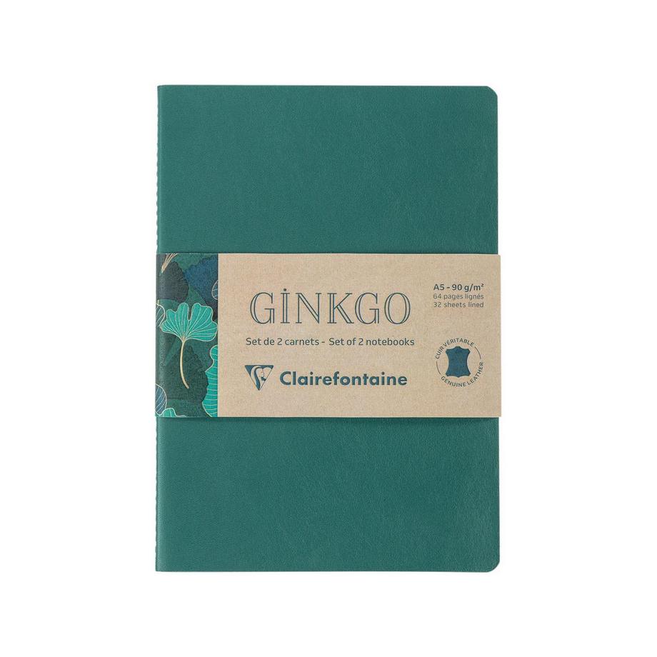 Ginkgo Set 2 Notizhefte