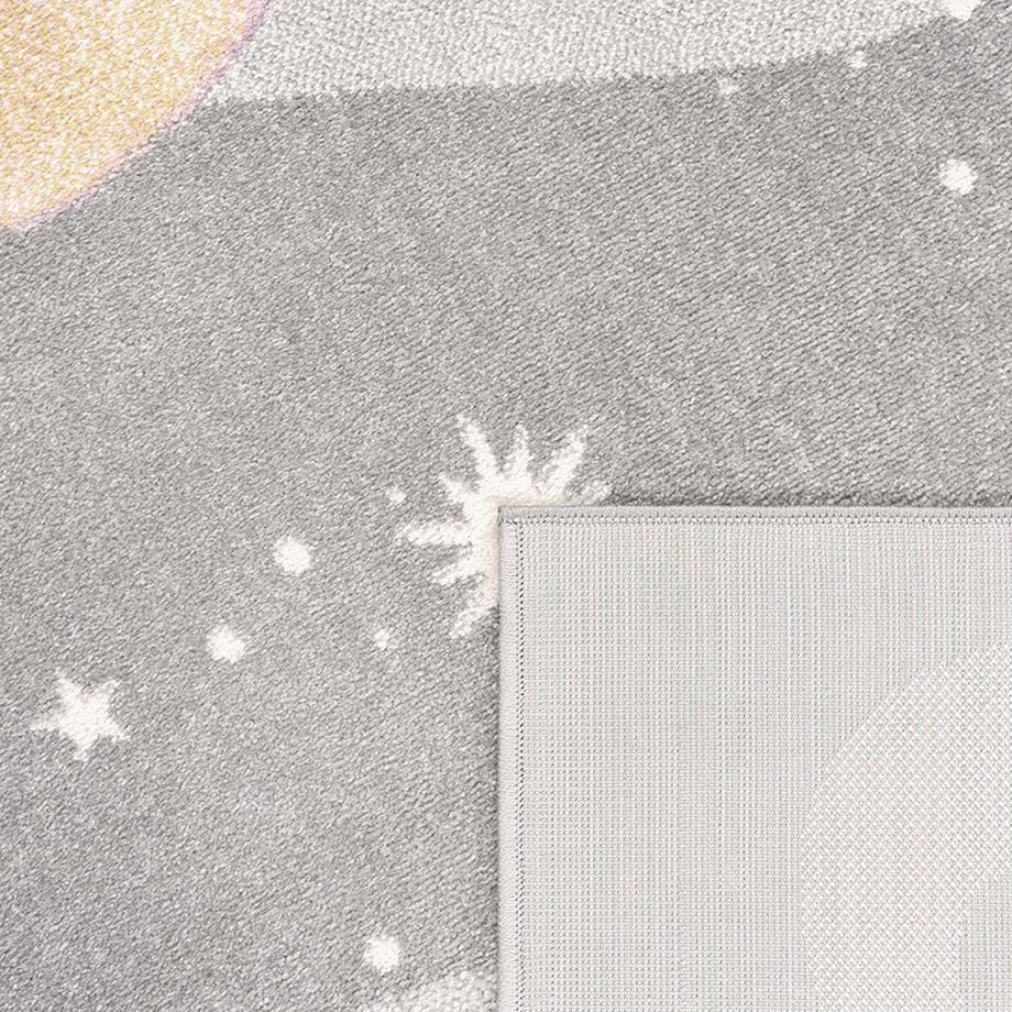 Paco Home Kinderteppich Weltall Universum Hell  