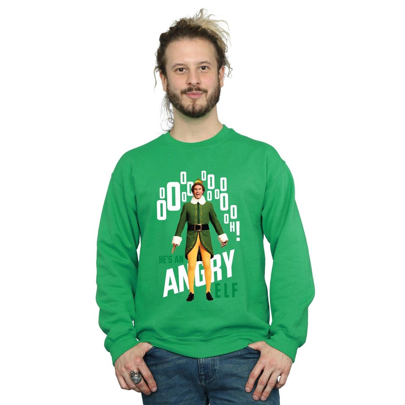 Elf Sweatshirt Angry  