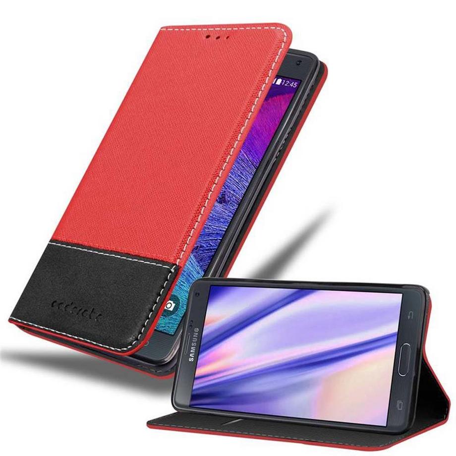 Cadorabo  Housse compatible avec Samsung Galaxy NOTE 4 - Coque de protection avec fermeture magnétique, fonction de support et compartiment pour carte 