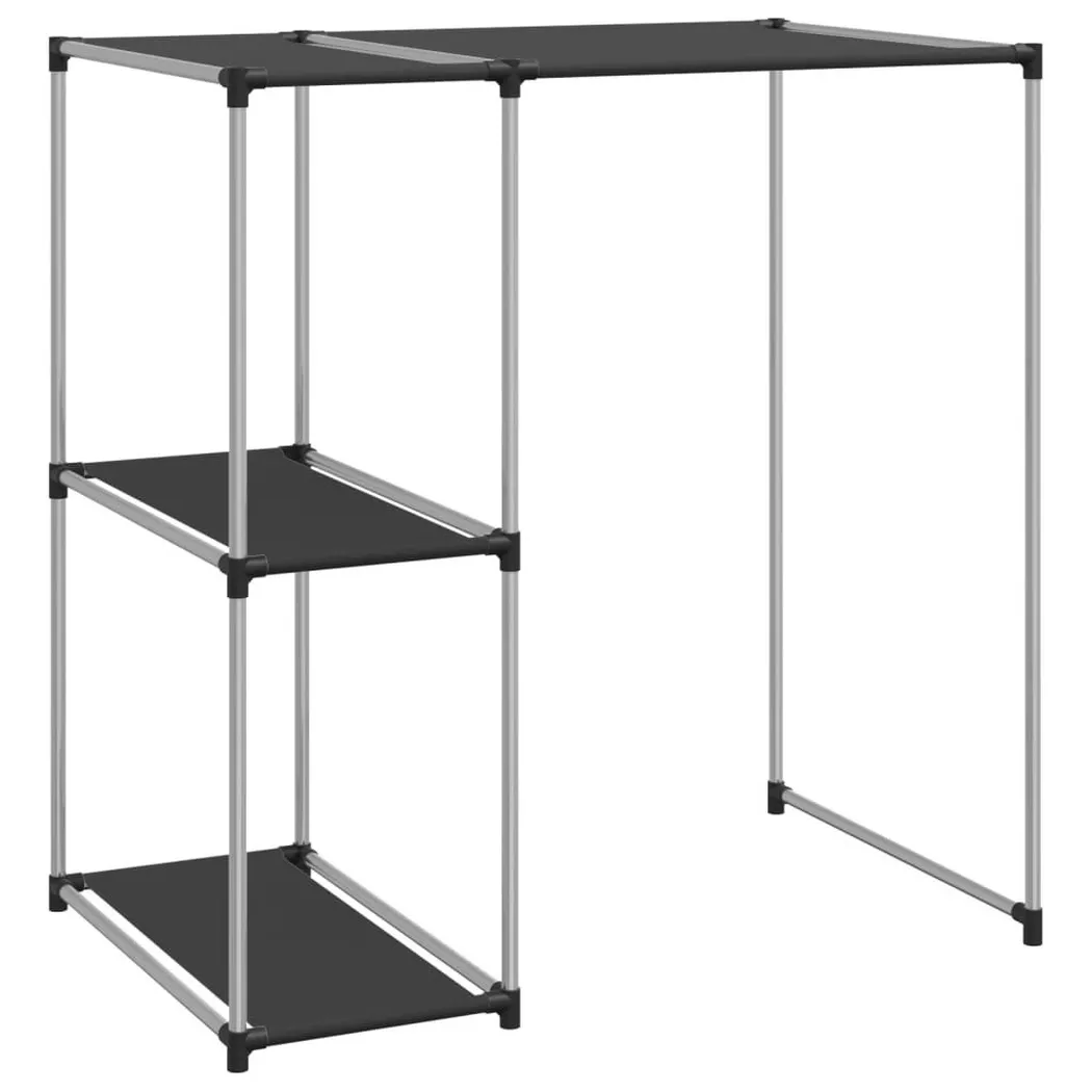 VidaXL - Waschmaschinenregal eisen, One Size, Schwarz