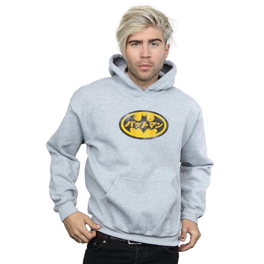 DC COMICS Batman Japanese Logo Sweat à Capuche  