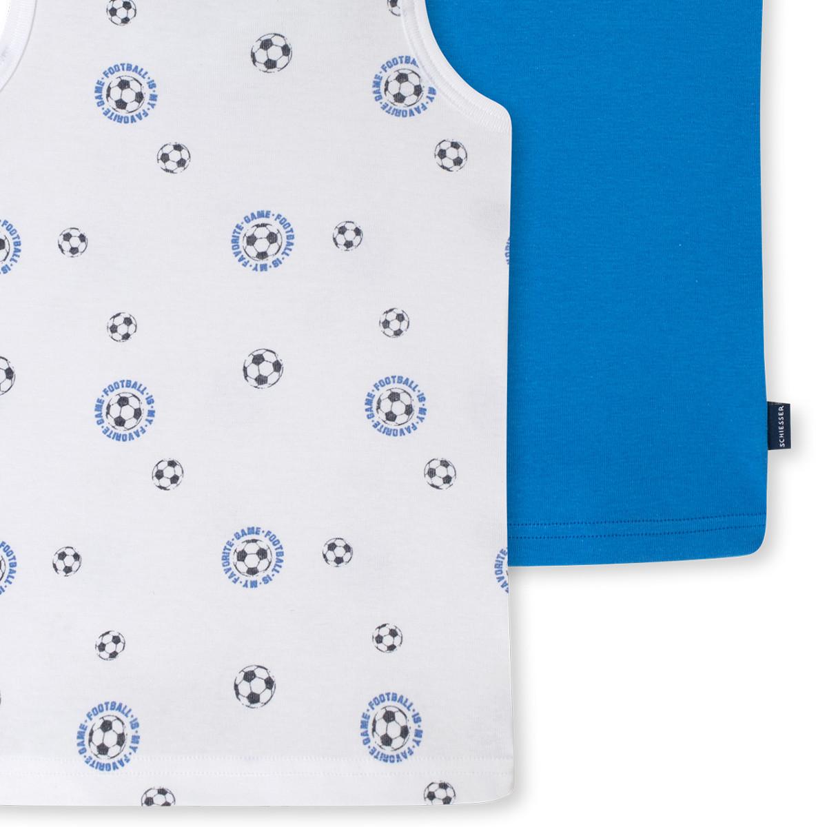 Schiesser  6er Pack Kids Boys Feinripp Organic Cotton - Unterhemd 