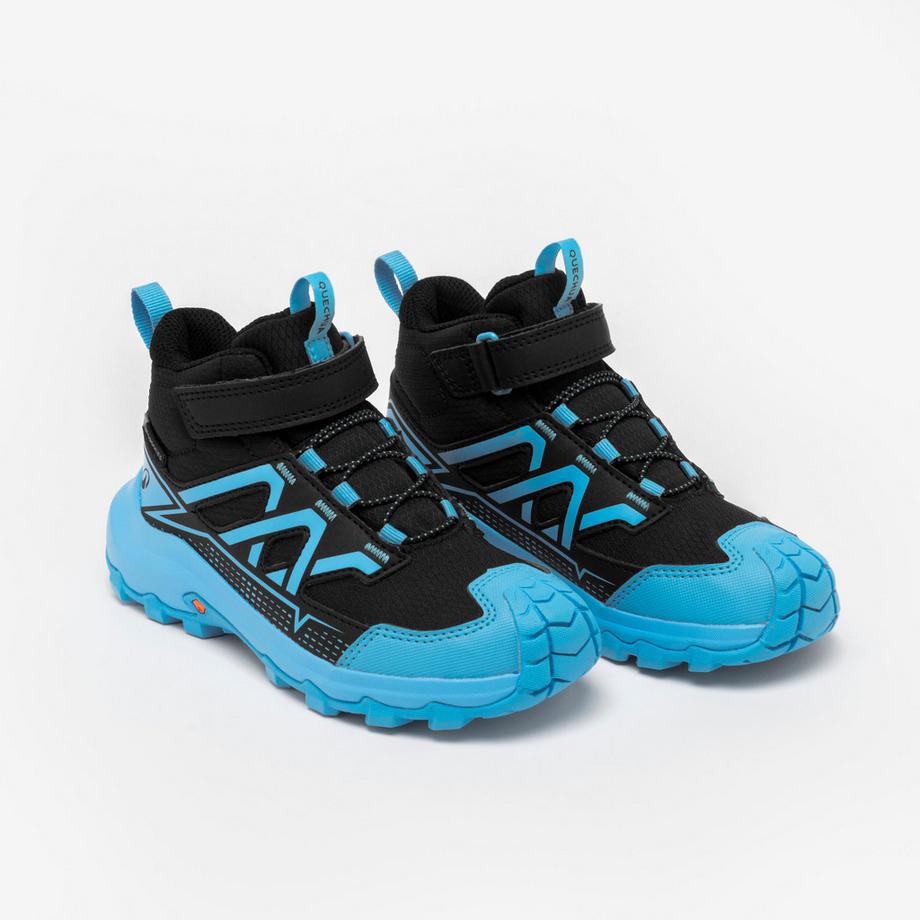 QUECHUA Kinder Wasserdichte Hohe Sportschuhe  