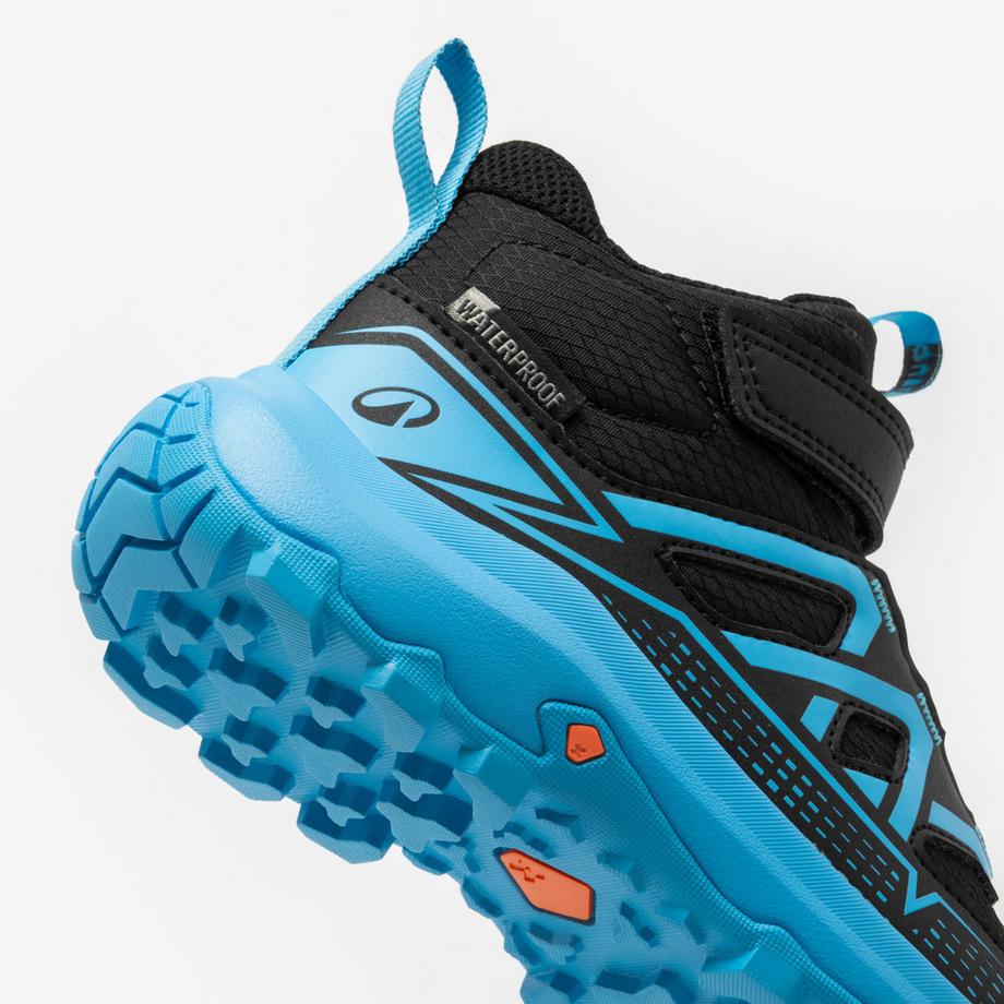 QUECHUA Kinder Wasserdichte Hohe Sportschuhe  