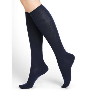 Merino-/Baumwolle Kniesocke