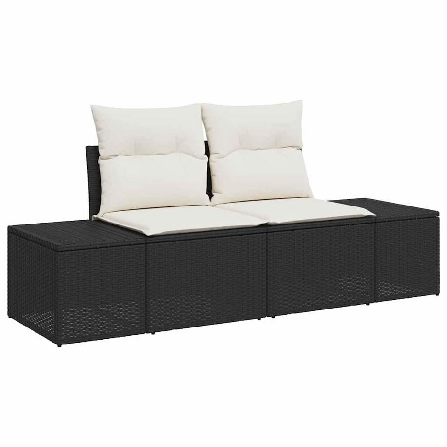 VidaXL Set Divano da Giardino Polyrattan  