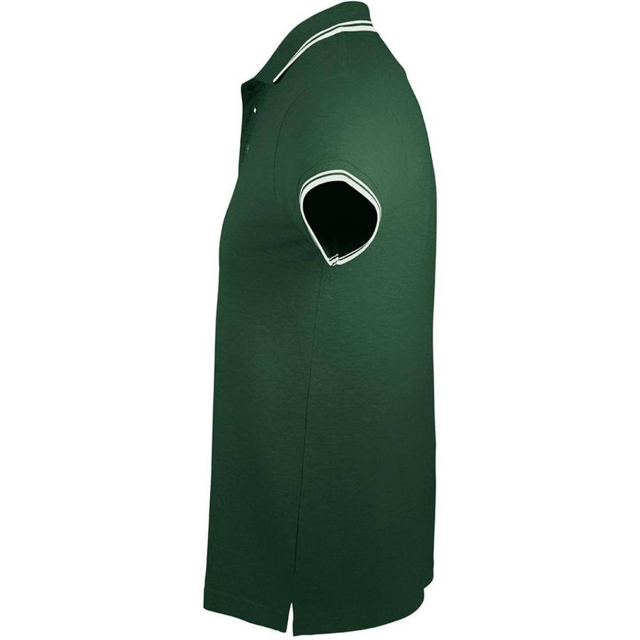 SOLS Pasadena Tipped Kurzarm Pique Polo  