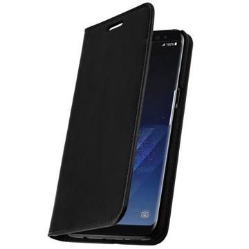 Étui cuir grainé Galaxy S8 - Noir