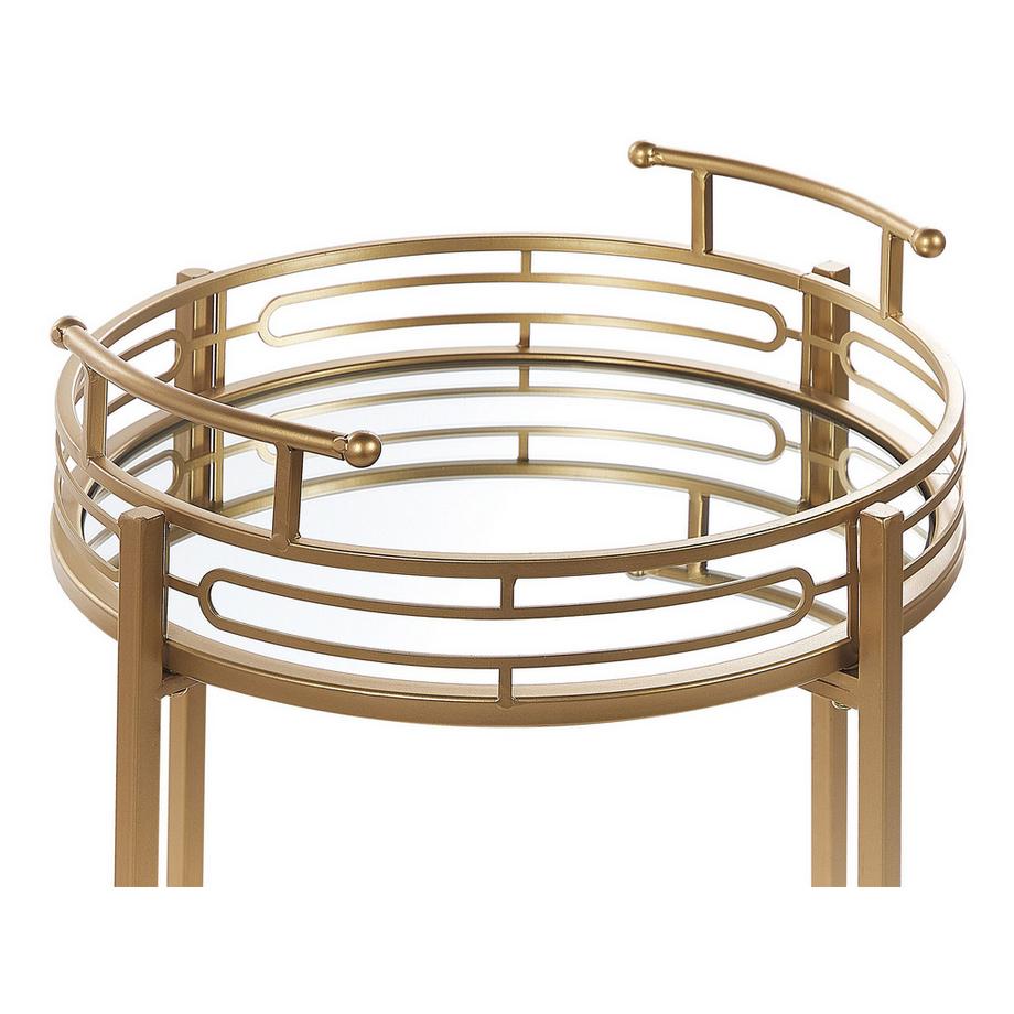 Beliani Servierwagen aus Eisen Modern FARLEY  