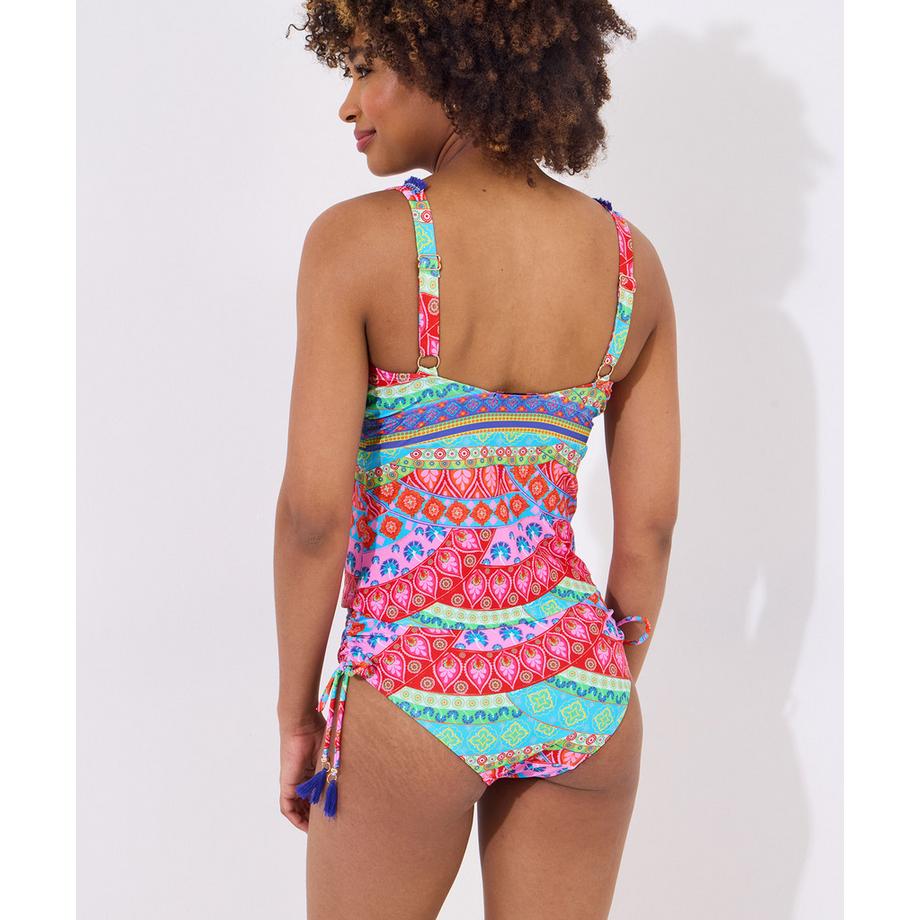 Joe Browns Bikini-Slip Patchwork Quastenbesatz  