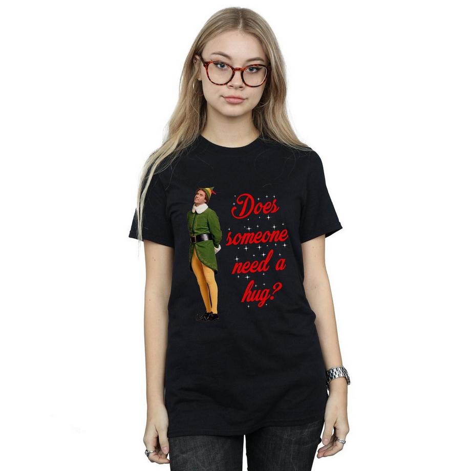 Elf Does Someone Need a Hug T-Shirt  