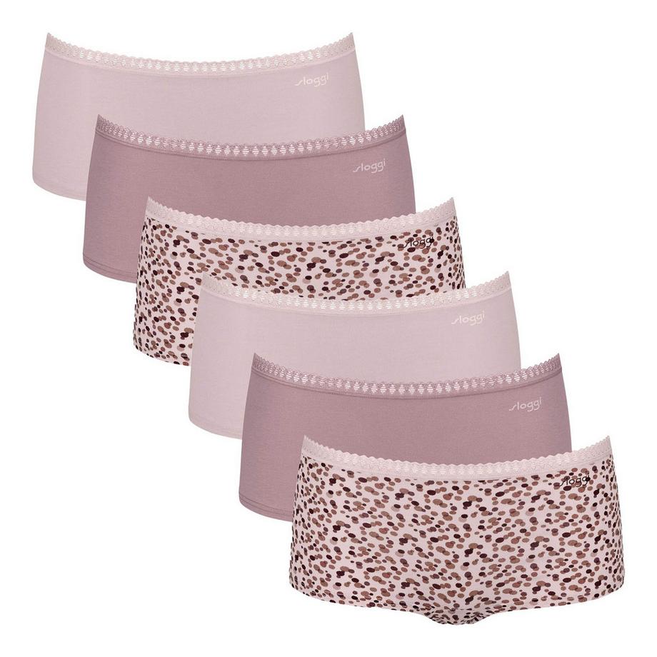 Mutanda Donne Confezione da 6 Vestibilità confortevole-GO Crush Short C6P