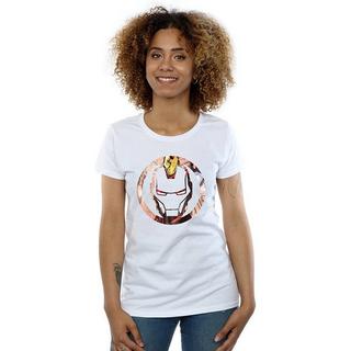 Iron Man Iron Man T-Shirt Logo Masque  