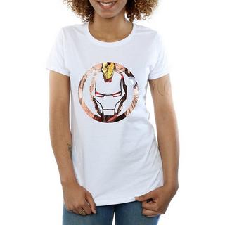 Iron Man Iron Man T-Shirt Logo Masque  