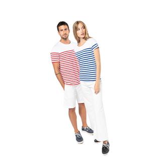Kariban Marine Gestreiftes T-Shirt  
