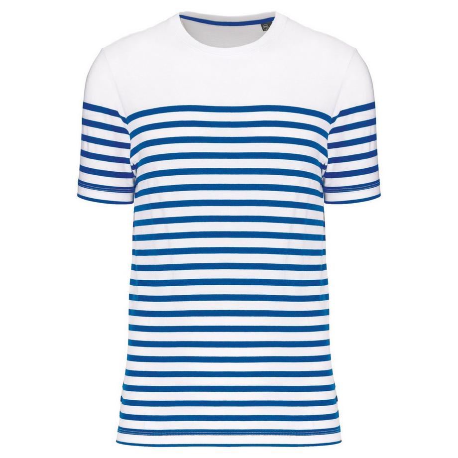 t-shirt con colletto alla marinara bio