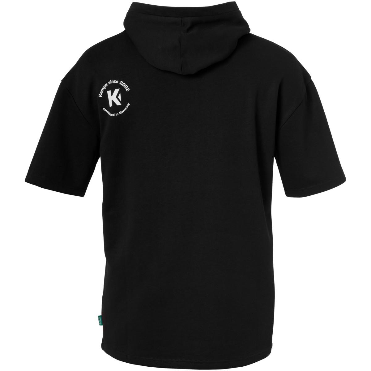 Kempa Kepa Felpa con Cappuccio Manica Corta  