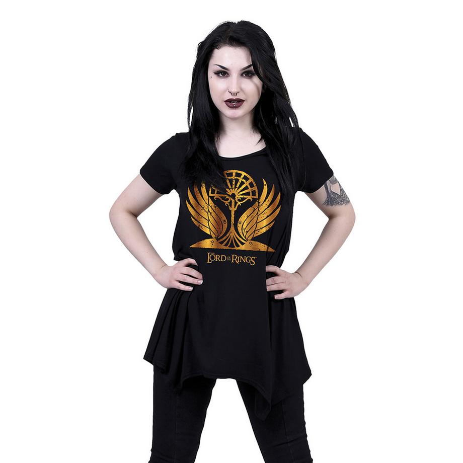 Lord Of The Rings Golden Grafik T-Shirt  