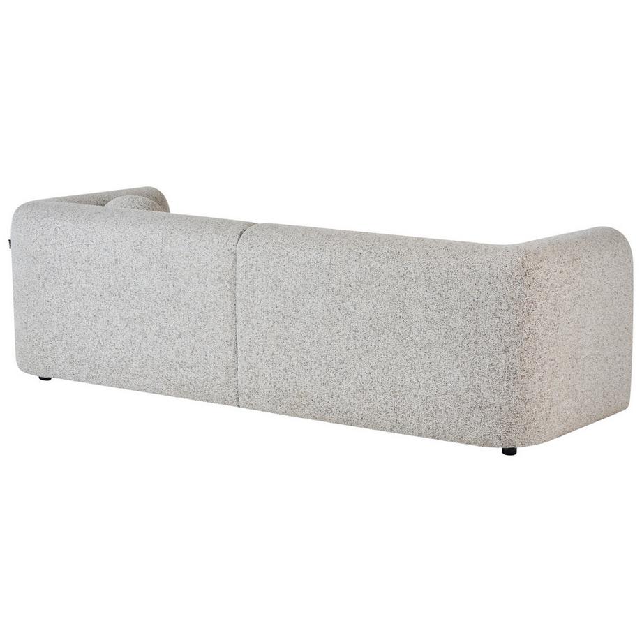 Beliani Canapé 3 places en Tissu Moderne LEIREN  