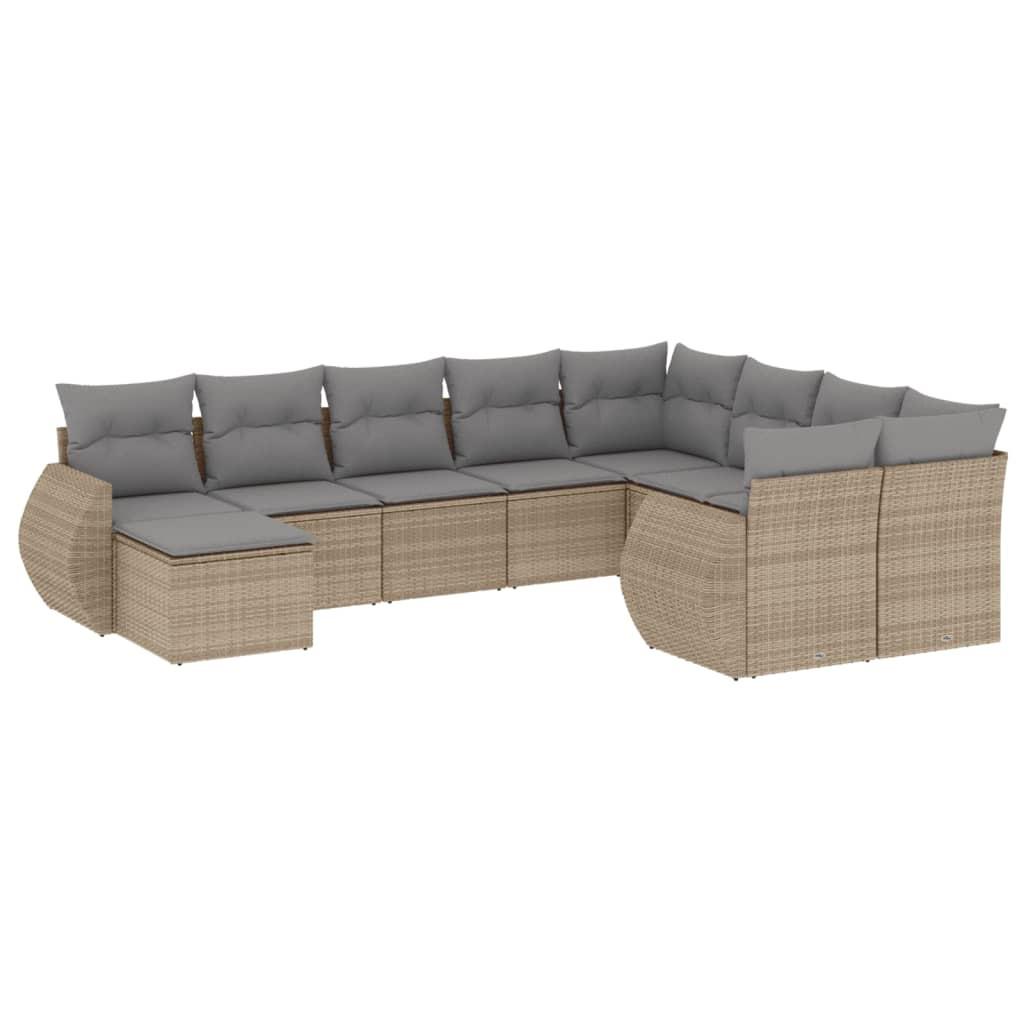 VidaXL Garten sofagarnitur poly-rattan  