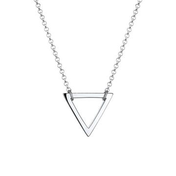 Halskette Dreieck Geo Minimal