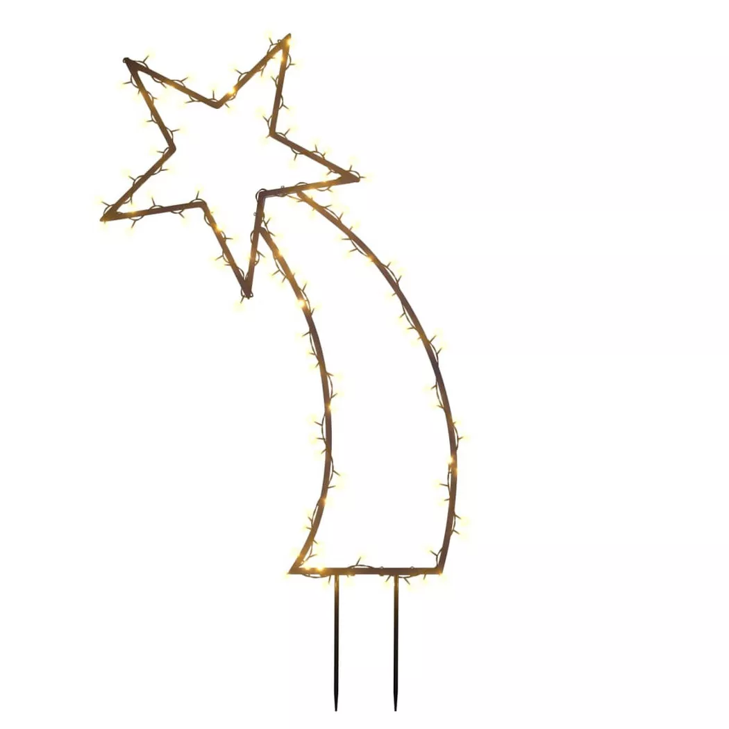 VidaXL - Décoration lumineuse de noël, One Size, Noir