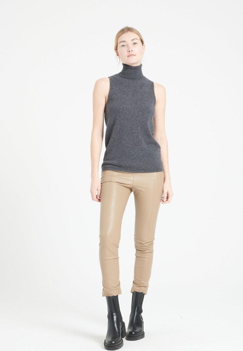 Studio Cashmere8 LILLY 13 Ärmelloser Rollkragenpullover  