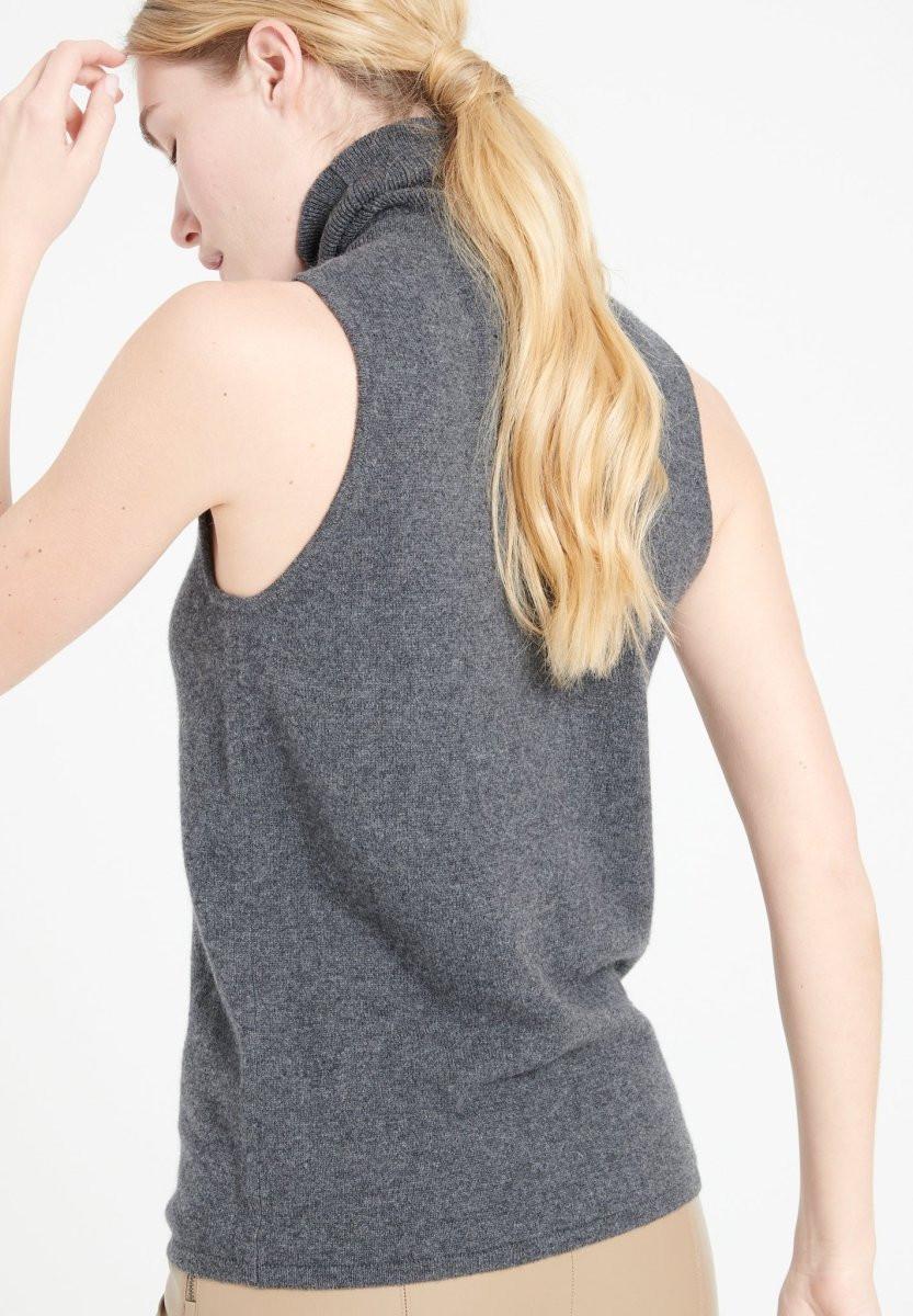 Studio Cashmere8 LILLY 13 Ärmelloser Rollkragenpullover  