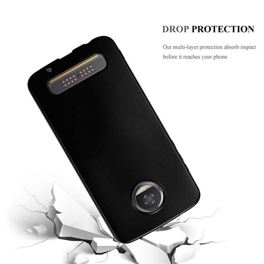 Cadorabo  Housse compatible avec Motorola MOTO Z2 PLAY / Z2 FORCE - Coque de protection en silicone TPU flexible 