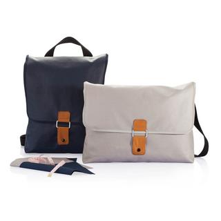 XD Designs Pure Borsa Messenger in Cotone  