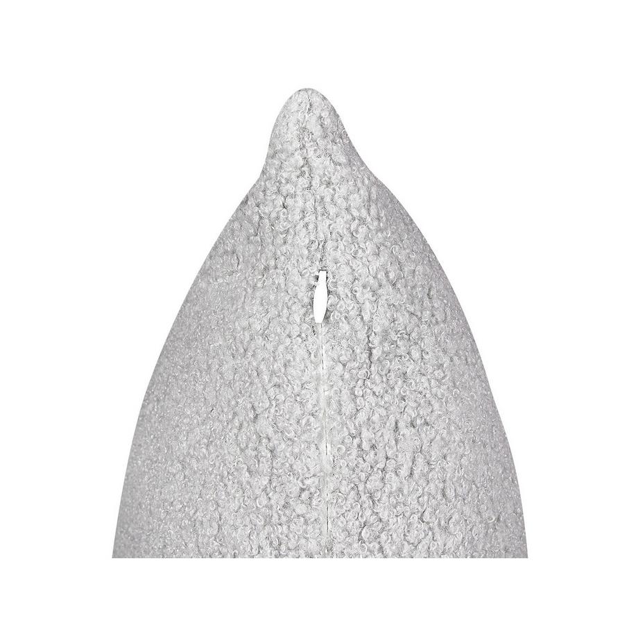 Beliani Dekokissen 2er Set aus Bouclé Klassisch LEUZEA  