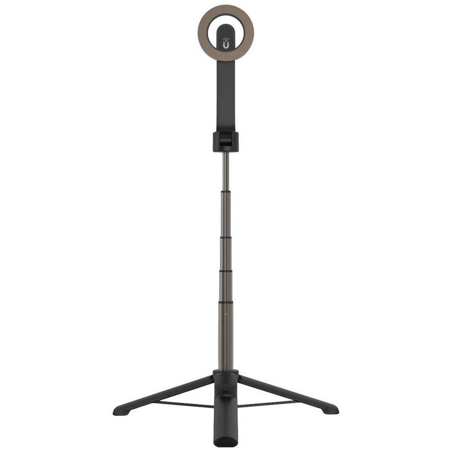 Selfie Stick Schwarz Bluetooth, Integriertes Stativ