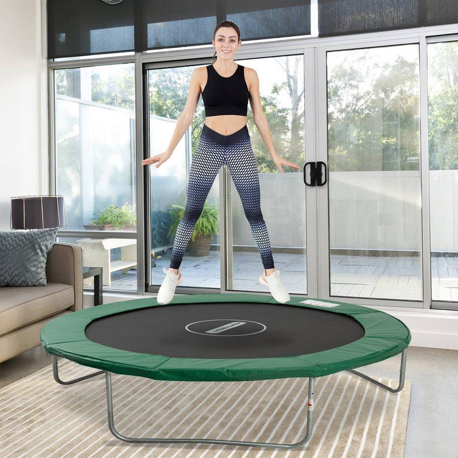 Northio  Randabdeckung Trampolin Zubehör, Ø 244 Cm, Witterungsbeständig, Pvc Pe, Grün 