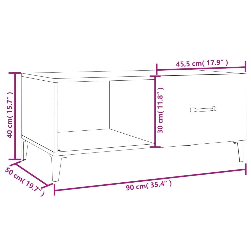 VidaXL Couchtisch holzwerkstoff  