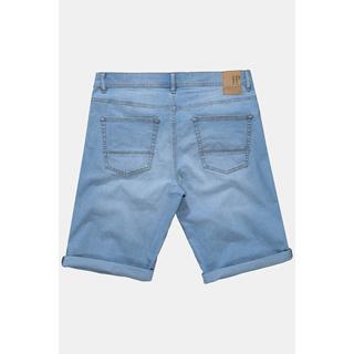 JP1880  Bermuda di jeans elasticizzati con vestibilità normale e taglio a cinque tasche 