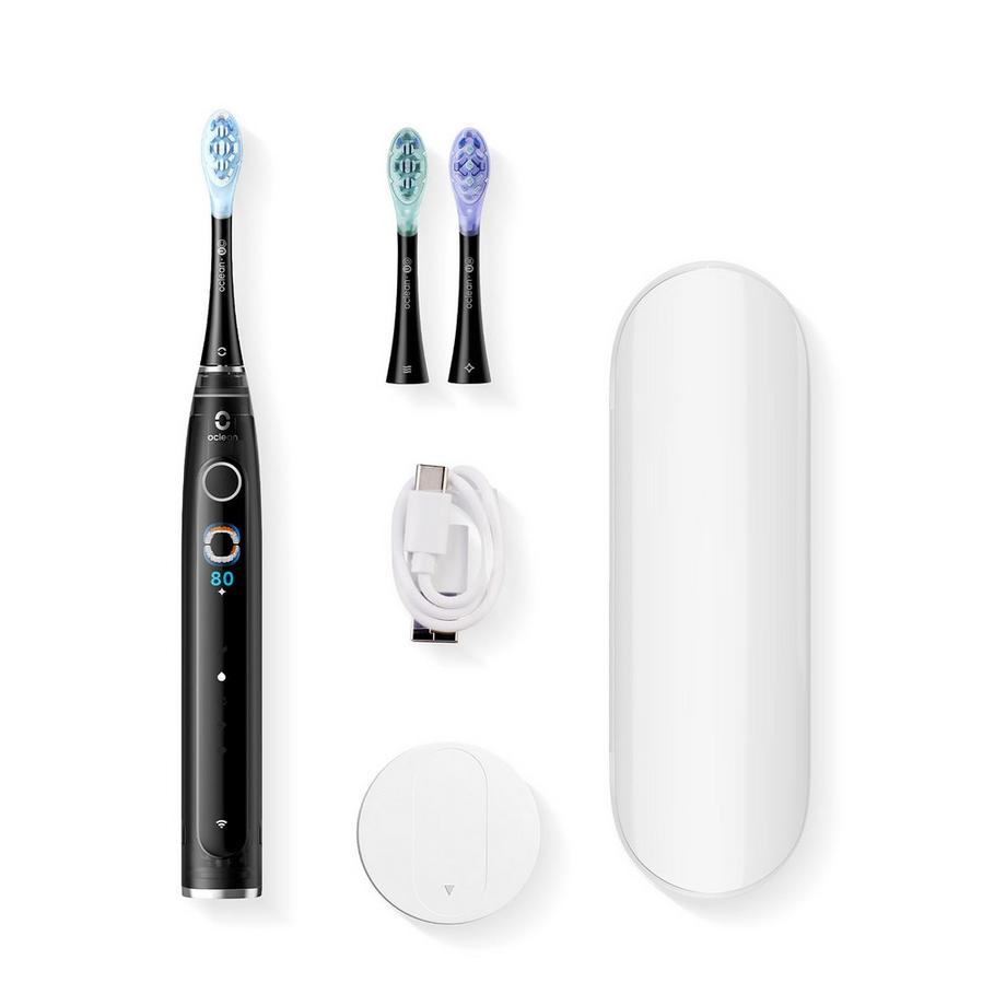 OCLEAN Brosse à dents électrique X Pro 20 Set Noir