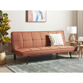 Beliani Schlafsofa aus Polyester Retro HASLE  