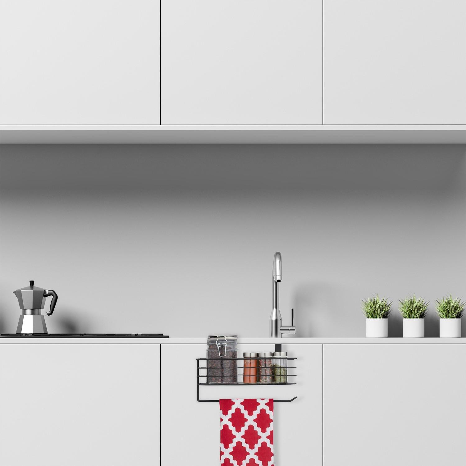 B2X Hängekorb mit Halter für Papierhandtücher  