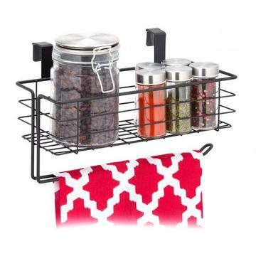 Cestino sospeso con supporto per tovaglioli di carta