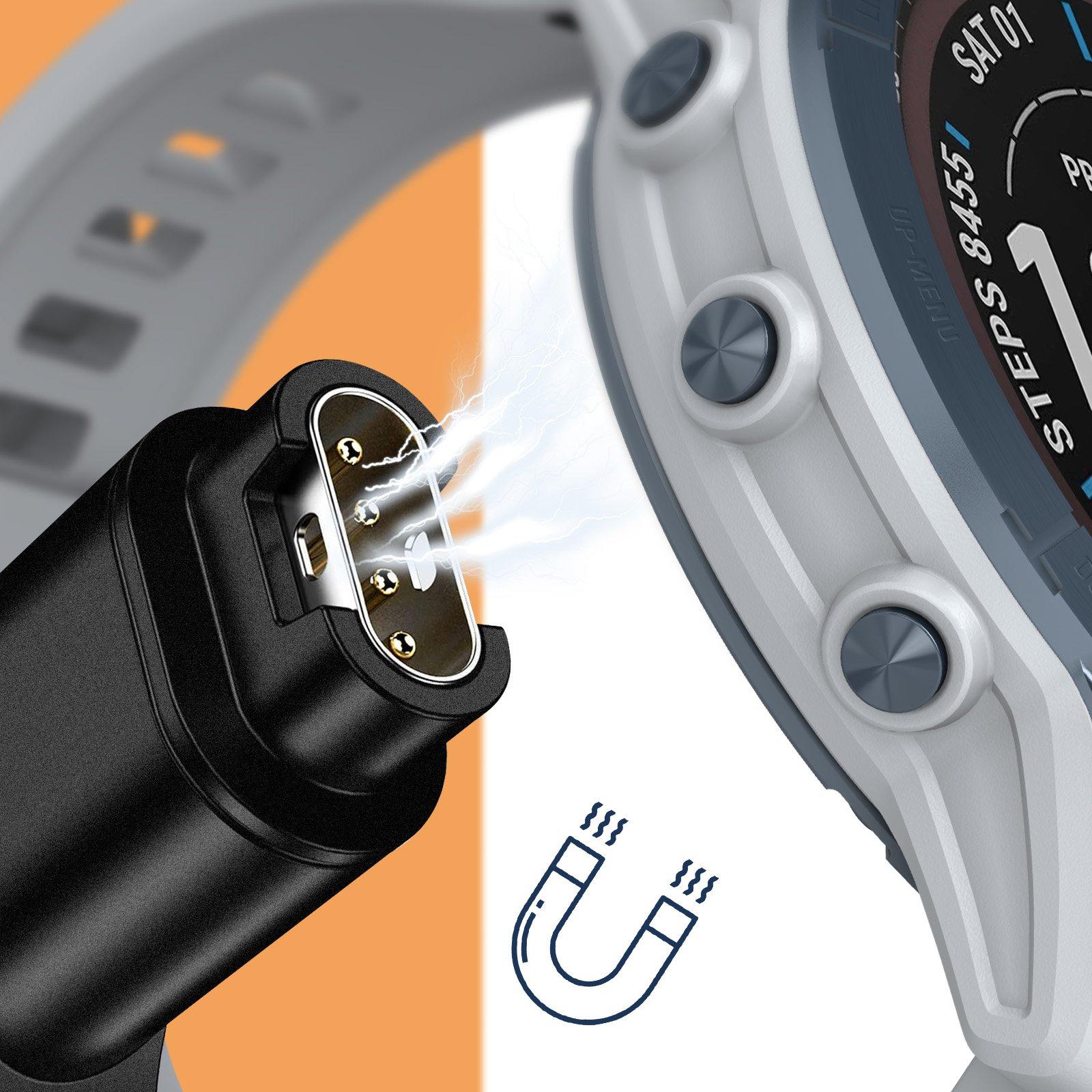 Avizar  Adattatore carica Garmin Fenix 7, 6 e 5 