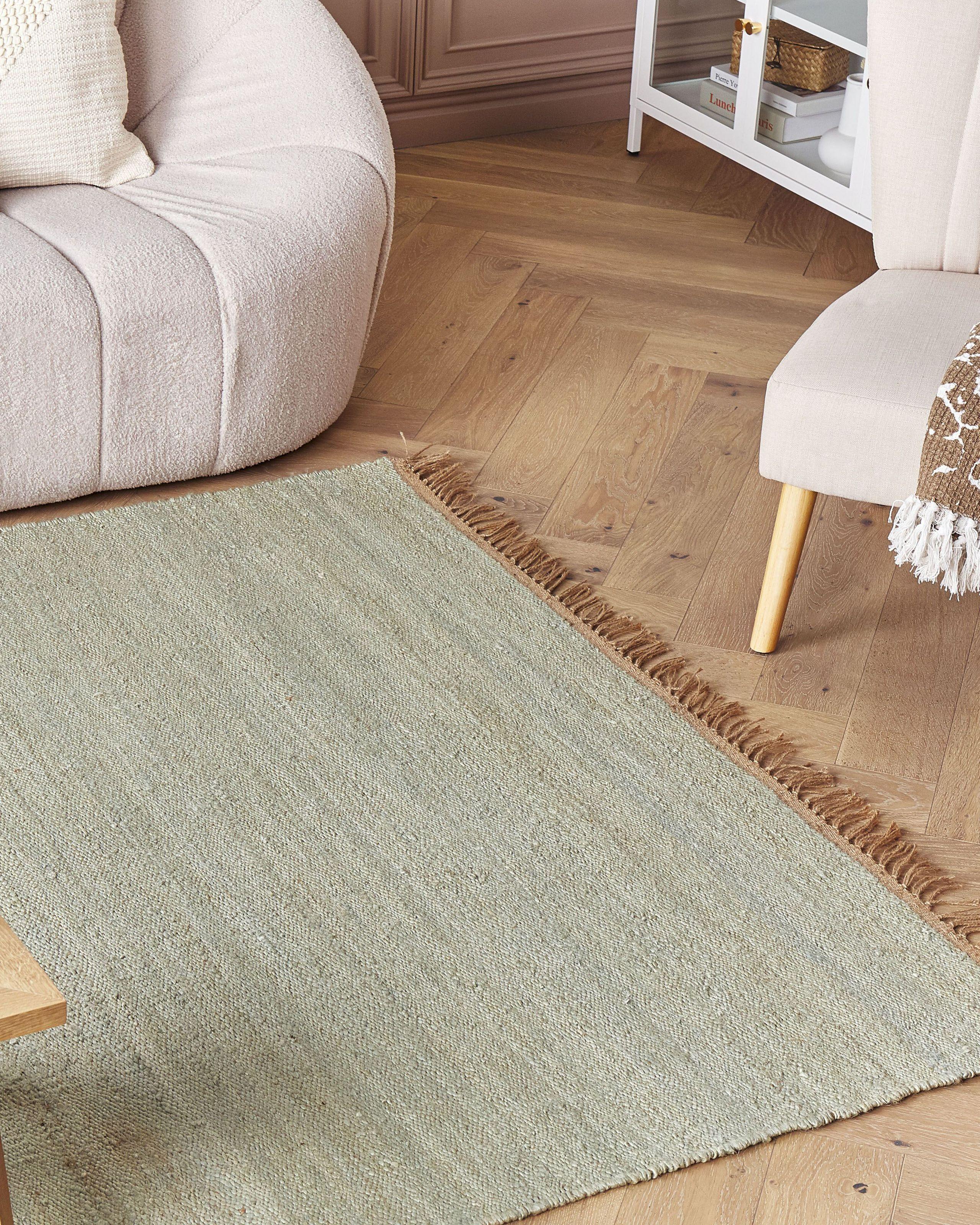 Beliani Tapis en Jute Boho LUNIA  