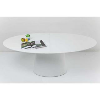 KARE Design Tavolo allungabile Benvenuto White 200(50)x110cm  