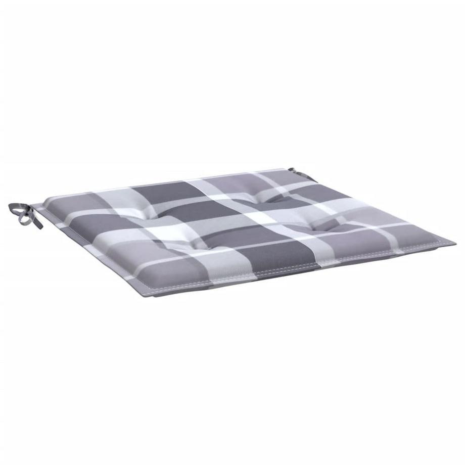 VidaXL Coussins de chaise de jardin 2pcs 40x40x3cm Tissu  